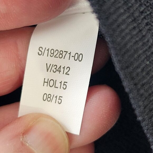 Banana Republic Factory Sweater Dress Womens S Black Shift Long Raglan Sleeve - Picture 11 of 11